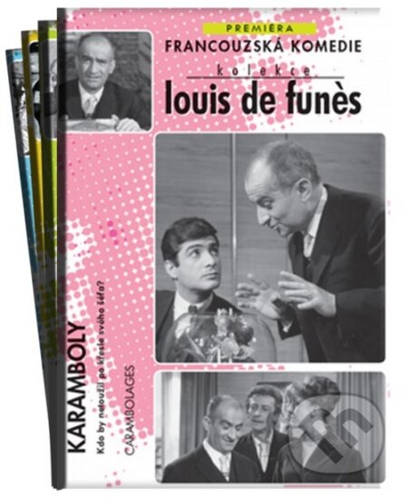Kolekcia Luis de Funés - Marcel Bluwal, Steno, Yves Robert, André Hunebelle, Hollywood, 2015