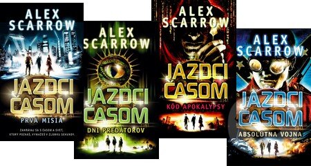 Kniha: Jazdci časom III. (Kolekcia prvých štyroch dielov) (Alex Scarrow) Kniha: Jazdci časom III. (Kolekcia prvých štyroch dielov) (Alex Scarrow)