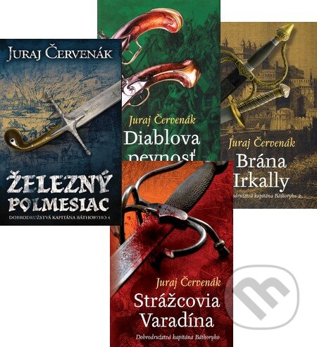 Kniha: Dobrodružstvá kapitána Báthoryho II. (kolekcia štyroch titulov) (Juraj Červenák) Kniha: Dobrodružstvá kapitána Báthoryho II. (kolekcia štyroch titulov) (Juraj Červenák)