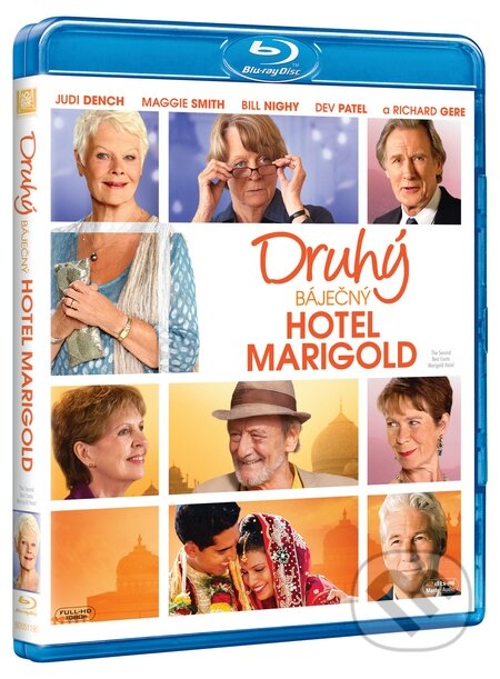 Film: Druhý báječný hotel Marigold (John Madden) (Blu-ray). Bonton Film, 2015 Film: Druhý báječný hotel Marigold (John Madden) (Blu-ray). Bonton Film, 2015