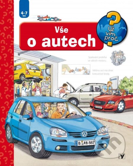 Kniha: Vše o autech (Andrea Erne). Albatros CZ, 2015 Kniha: Vše o autech (Andrea Erne). Albatros CZ, 2015