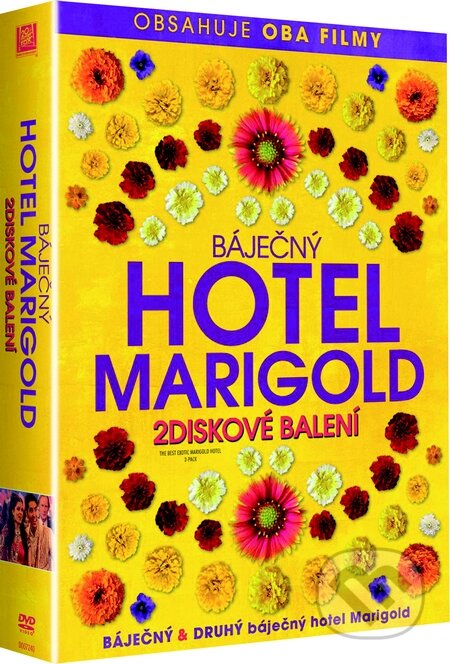 Film: Báječný hotel Marigold 1+2 (John Madden) (DVD). Bonton Film, 2015 Film: Báječný hotel Marigold 1+2 (John Madden) (DVD). Bonton Film, 2015