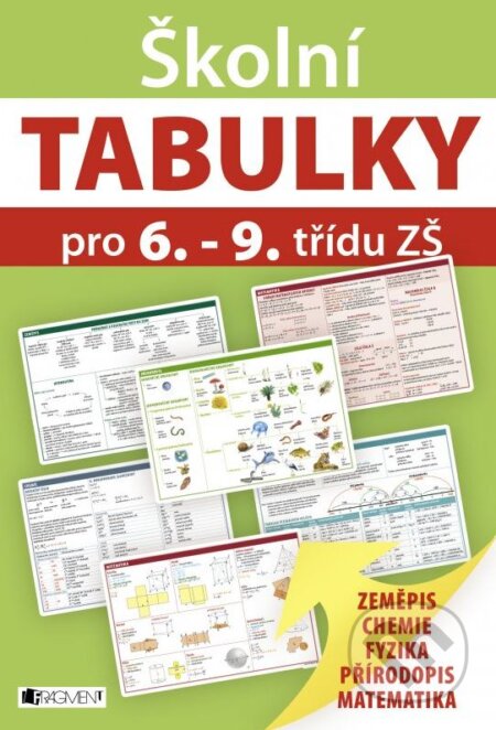 Kniha: Školní tabulky pro 6.-9. třídu ZŠ (Nakladatelství Fragment). Nakladatelství Fragment, 2015 Kniha: Školní tabulky pro 6.-9. třídu ZŠ (Nakladatelství Fragment). Nakladatelství Fragment, 2015