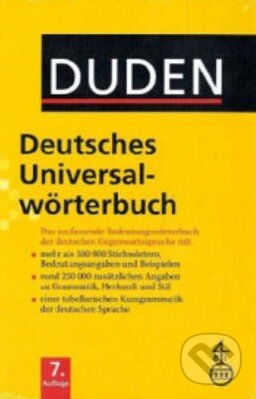 Kniha: Duden - Deutsches Universal-Wörterbuch (Duden). Duden, 2014 Kniha: Duden - Deutsches Universal-Wörterbuch (Duden). Duden, 2014