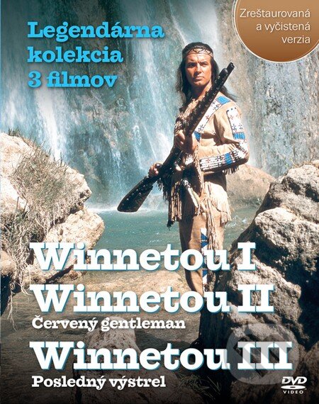 Film: Legendárna kolekcia troch 3 filmov - Winnetou I., II., III. (Harald Reinl) (DVD). Dixit, 2015 Film: Legendárna kolekcia troch 3 filmov - Winnetou I., II., III. (Harald Reinl) (DVD). Dixit, 2015