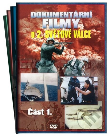 Film: Dokumentárne filmy o II. Svetovej vojne (Hollywood) (DVD). Hollywood, 2015 Film: Dokumentárne filmy o II. Svetovej vojne (Hollywood) (DVD). Hollywood, 2015