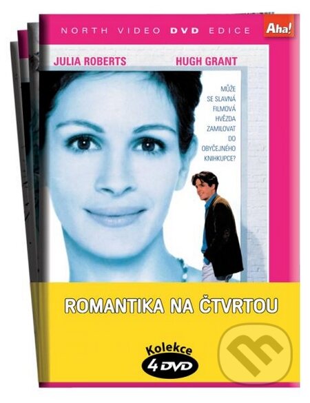 Film: Romantika na štvrtú (Garry Marshall, Joan Chen, Nancy Meyers a Roger Michell) (DVD). Hollywood, 2015 Film: Romantika na štvrtú (Garry Marshall, Joan Chen, Nancy Meyers a Roger Michell) (DVD). Hollywood, 2015