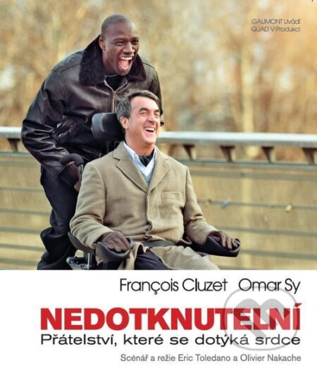 Film: Nedotknutelní (Eric Toledano a Olivier Nakache) (Blu-ray). Hollywood, 2015 Film: Nedotknutelní (Eric Toledano a Olivier Nakache) (Blu-ray). Hollywood, 2015
