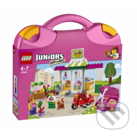 Spoločenská hra: LEGO Juniors 10684 Supermarket v kufríku (LEGO). LEGO, 2015 Spoločenská hra: LEGO Juniors 10684 Supermarket v kufríku (LEGO). LEGO, 2015