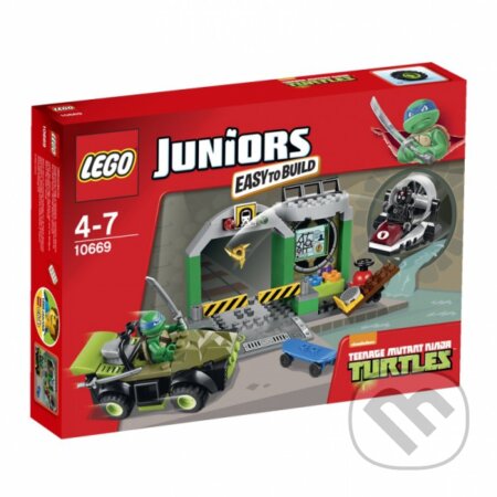 Spoločenská hra: LEGO Juniors 10669 Brloh korytnačiek (LEGO). LEGO, 2015 Spoločenská hra: LEGO Juniors 10669 Brloh korytnačiek (LEGO). LEGO, 2015