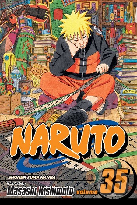 Kniha: Naruto, Vol. 35: The New Two (Masashi Kishimoto). Viz Media, 2009 Kniha: Naruto, Vol. 35: The New Two (Masashi Kishimoto). Viz Media, 2009