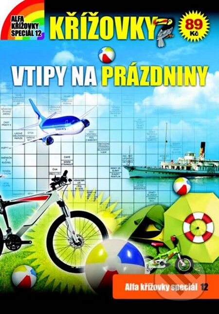 Kniha: Křížovky - Vtipy na prázdniny (Alfasoft). Alfasoft, 2015 Kniha: Křížovky - Vtipy na prázdniny (Alfasoft). Alfasoft, 2015