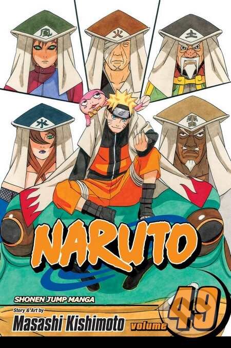 Kniha: Naruto, Vol. 49: The Gokage Summit Commences (Masashi Kishimoto). Viz Media, 2010 Kniha: Naruto, Vol. 49: The Gokage Summit Commences (Masashi Kishimoto). Viz Media, 2010