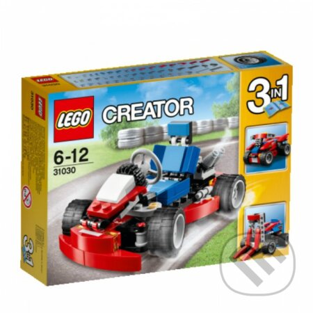 LEGO Creator 31030 Červená motokára, LEGO, 2015