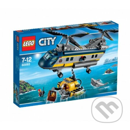 LEGO City Deep Sea Explorers 60093 Vrtulník pro hlubinný mořský výzkum, LEGO, 2015