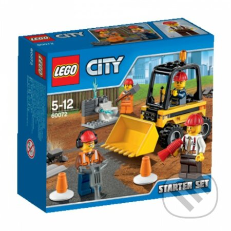 LEGO City Demolition 60072 Demoliční práce – startovací sada, LEGO, 2015
