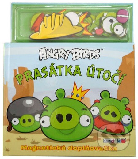 Kniha: Angry Birds - Prasátka útočí (magnetická doplňovačka) (Rebo). Rebo, 2014 Kniha: Angry Birds - Prasátka útočí (magnetická doplňovačka) (Rebo). Rebo, 2014