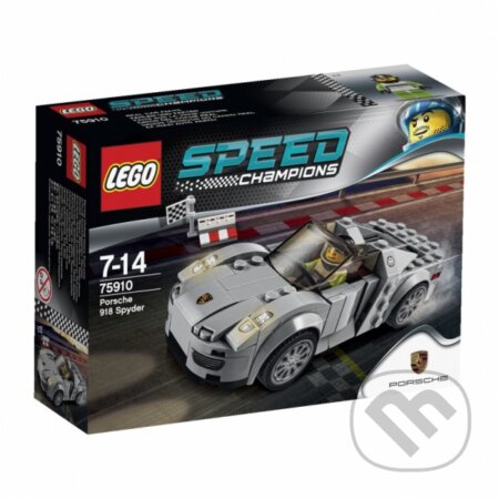 Spoločenská hra: LEGO Speed Champions 75910 Porsche 918 Spyder (LEGO). LEGO, 2015 Spoločenská hra: LEGO Speed Champions 75910 Porsche 918 Spyder (LEGO). LEGO, 2015