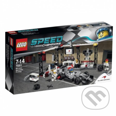 Spoločenská hra: LEGO Speed Champions 75911 Zastávka v boxoch McLaren Mercedes (LEGO). LEGO, 2015 Spoločenská hra: LEGO Speed Champions 75911 Zastávka v boxoch McLaren Mercedes (LEGO). LEGO, 2015