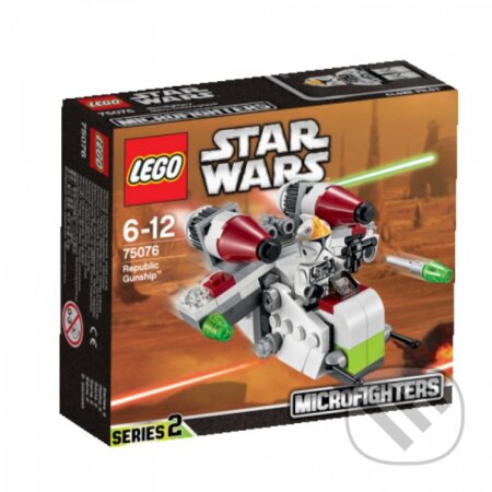 Spoločenská hra: LEGO Star Wars 75076 Republic Gunship™ (Vojnová loď Republiky) (LEGO). LEGO, 2015 Spoločenská hra: LEGO Star Wars 75076 Republic Gunship™ (Vojnová loď Republiky) (LEGO). LEGO, 2015