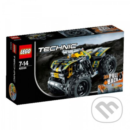Spoločenská hra: LEGO Technic 42034 Štvorkolka (LEGO). LEGO, 2015 Spoločenská hra: LEGO Technic 42034 Štvorkolka (LEGO). LEGO, 2015