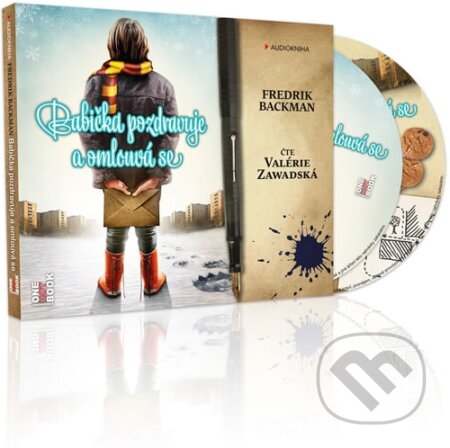 Audiokniha: Babička pozdravuje a omlouvá se (Fredrik Backman). OneHotBook, 2015 Audiokniha: Babička pozdravuje a omlouvá se (Fredrik Backman). OneHotBook, 2015