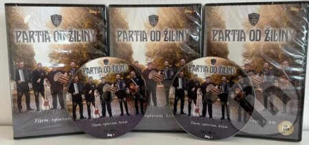 Film: Partia od Žiliny: Žijem, spievam, hrám (Partia od Žiliny) (DVD). Hudobné albumy, 2023 Film: Partia od Žiliny: Žijem, spievam, hrám (Partia od Žiliny) (DVD). Hudobné albumy, 2023