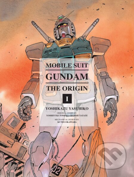 Kniha: Mobile Suit Gundam: THE ORIGIN 1 (Yoshikazu Yasuhiko a Yoshiyuki Tomino). Vertical, 2013 Kniha: Mobile Suit Gundam: THE ORIGIN 1 (Yoshikazu Yasuhiko a Yoshiyuki Tomino). Vertical, 2013