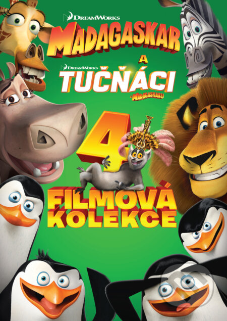 Film: Madagaskar 1.-3. + Tučniaky z Madagaskaru kolekcia (SK) (Magicbox) (DVD). Magicbox, 2023 Film: Madagaskar 1.-3. + Tučniaky z Madagaskaru kolekcia (SK) (Magicbox) (DVD). Magicbox, 2023