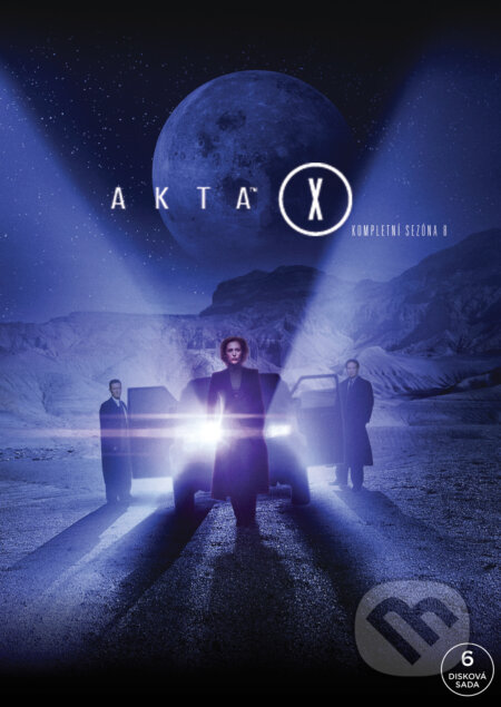 Film: Akta X 8. série (Chris Carter, Frank Spotnitz, Kim Manners, Peter Markle, Richard Compton, Rod Hardy, Terrence O'Hara a Tony Wharmby) (DVD). Magicbox, 2023 Film: Akta X 8. série (Chris Carter, Frank Spotnitz, Kim Manners, Peter Markle, Richard Compton, Rod Hardy, Terrence O'Hara a Tony Wharmby) (DVD). Magicbox, 2023