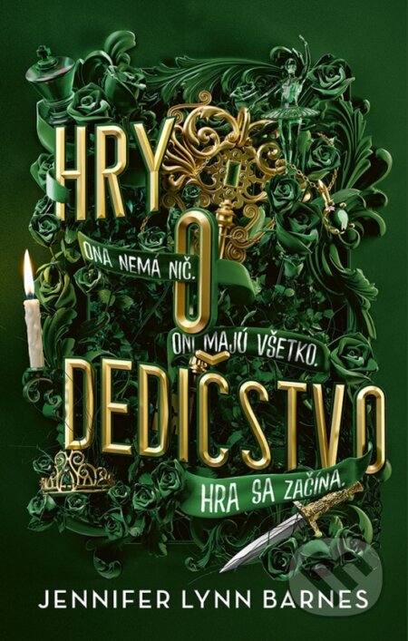 Kniha: Hry o dedičstvo (Jennifer Lynn Barnes), 2023 Kniha: Hry o dedičstvo (Jennifer Lynn Barnes), 2023