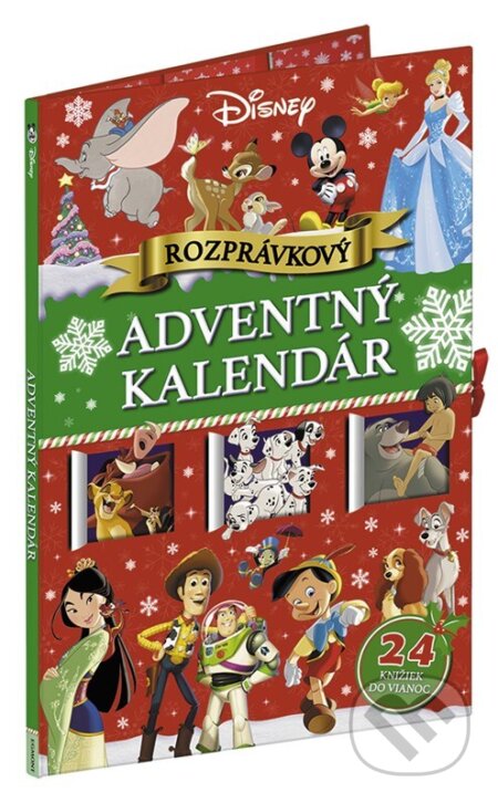Kniha: Disney: Rozprávkový adventný kalendár (Autorský kolektiv). Egmont SK, 2023 Kniha: Disney: Rozprávkový adventný kalendár (Autorský kolektiv). Egmont SK, 2023