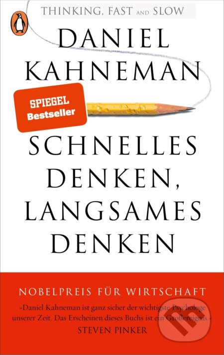 Kniha: Schnelles Denken, langsames Denken (Daniel Kahneman). Penguin Books, 2016 Kniha: Schnelles Denken, langsames Denken (Daniel Kahneman). Penguin Books, 2016