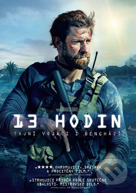 Film: 13 hodin: Tajní vojáci z Benghází (Michael Bay) (DVD). Magicbox, 2016 Film: 13 hodin: Tajní vojáci z Benghází (Michael Bay) (DVD). Magicbox, 2016
