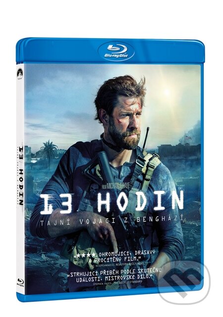 Film: 13 hodin: Tajní vojáci z Benghází (Michael Bay) (Blu-ray). Magicbox, 2016 Film: 13 hodin: Tajní vojáci z Benghází (Michael Bay) (Blu-ray). Magicbox, 2016