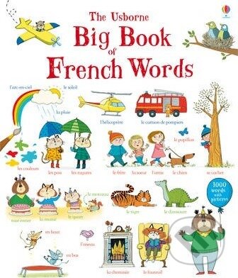 Kniha: Big book of French words (Hannah Wood a Mairi Mackinnon). Usborne, 2014 Kniha: Big book of French words (Hannah Wood a Mairi Mackinnon). Usborne, 2014