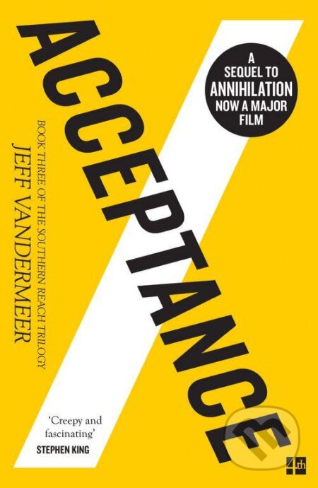 Kniha: Acceptance (Jeff VanderMeer). Fourth Estate, 2015 Kniha: Acceptance (Jeff VanderMeer). Fourth Estate, 2015