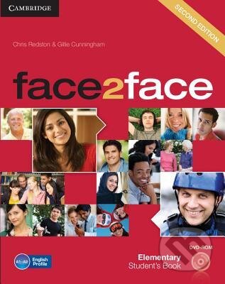Kniha: Face2Face: Elementary - Student's Book with DVD-ROM (Chris Redston a Gillie Cunningham). Cambridge University Press, 2012 Kniha: Face2Face: Elementary - Student's Book with DVD-ROM (Chris Redston a Gillie Cunningham). Cambridge University Press, 2012