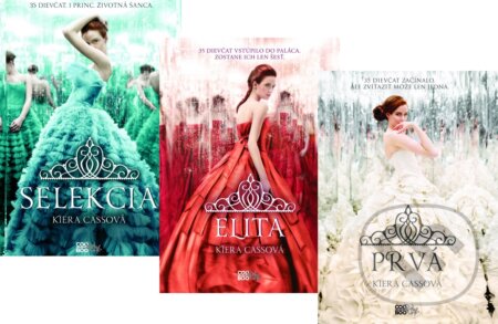 Kniha: Séria Selekcia (kolekcia) (Kiera Cass). CooBoo SK, 2015 Kniha: Séria Selekcia (kolekcia) (Kiera Cass). CooBoo SK, 2015