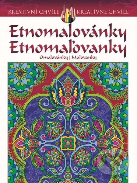 Kniha: Etnomalovánky/Etnomaľovanky (Marty Noble, Kelly A. Baker a Robin J. Baker). Lucka Bohemia, 2015 Kniha: Etnomalovánky/Etnomaľovanky (Marty Noble, Kelly A. Baker a Robin J. Baker). Lucka Bohemia, 2015