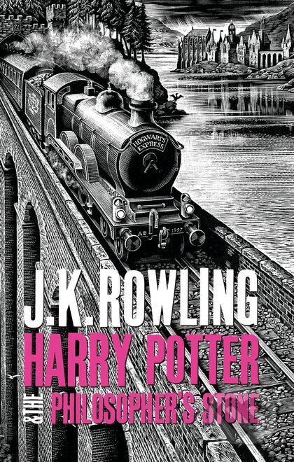 Kniha: Harry Potter and the Philosopher's Stone (J.K. Rowling). Bloomsbury, 2015 Kniha: Harry Potter and the Philosopher's Stone (J.K. Rowling). Bloomsbury, 2015