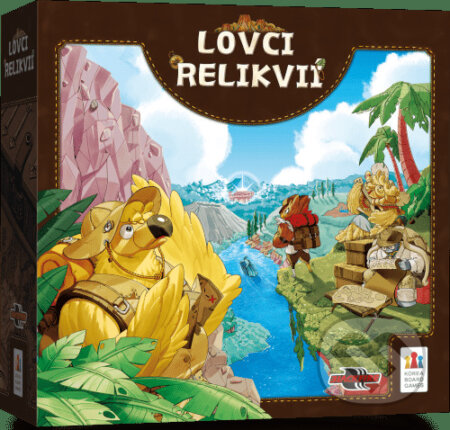Spoločenská hra: Lovci relikvií (Jason Lee). Blackfire, 2023 Spoločenská hra: Lovci relikvií (Jason Lee). Blackfire, 2023