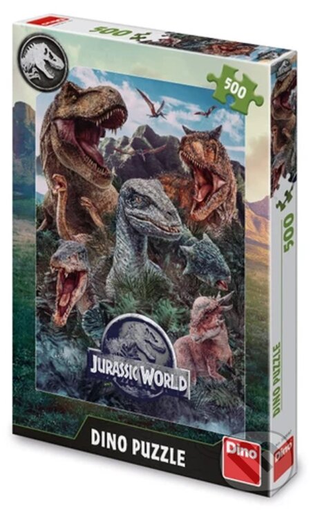 Puzzle: Jurský svět 500 (Dino). Dino, 2023 Puzzle: Jurský svět 500 (Dino). Dino, 2023