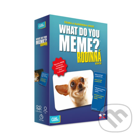 Spoločenská hra: What Do You Meme - Rodinná edice (Albi). Albi, 2023 Spoločenská hra: What Do You Meme - Rodinná edice (Albi). Albi, 2023