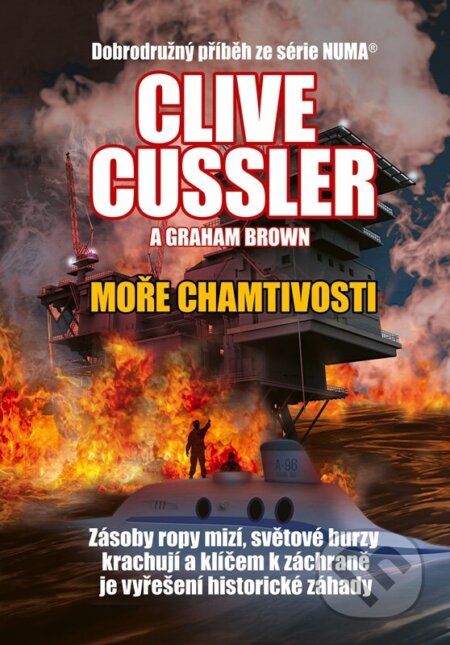 Kniha: Moře chamtivosti (Clive Cussler a Graham Brown). CPRESS, 2023 Kniha: Moře chamtivosti (Clive Cussler a Graham Brown). CPRESS, 2023