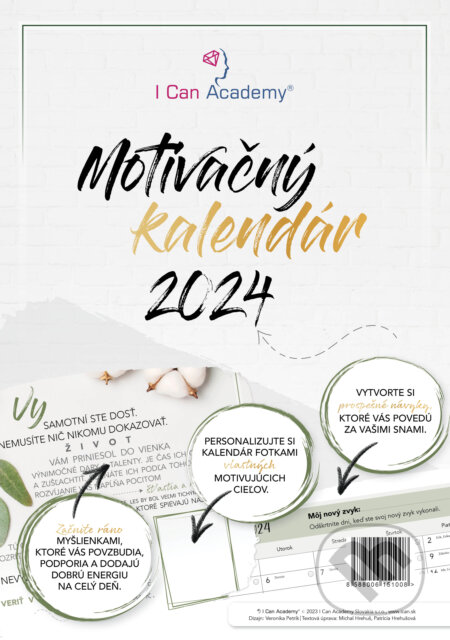 Motivačný kalendár od I Can Academy 2024 (I Can Academy). I Can Academy, 2023 Motivačný kalendár od I Can Academy 2024 (I Can Academy). I Can Academy, 2023
