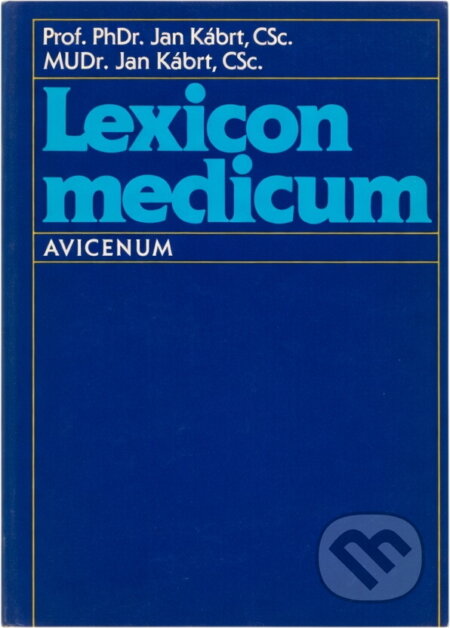 Kniha: Lexicon medicum (Jan Kábrt). , 1988 Kniha: Lexicon medicum (Jan Kábrt). , 1988