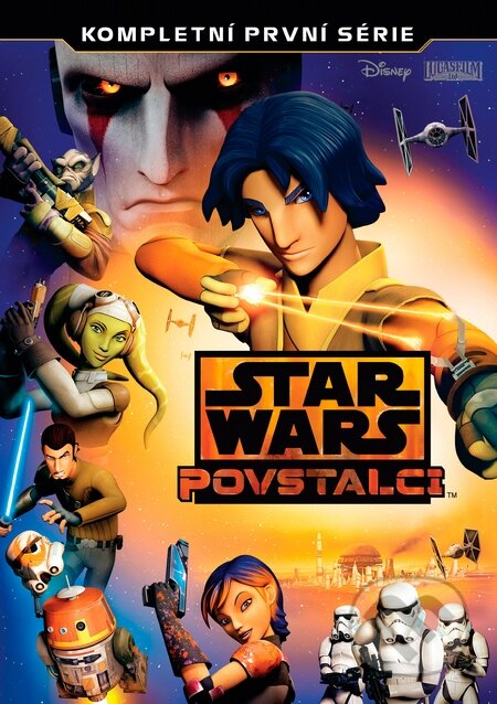 Film: Star Wars: Povstalci 1. série (David Filoni, Justin Ridge, Steven G.Lee a Steward Lee) (DVD). Magicbox, 2015 Film: Star Wars: Povstalci 1. série (David Filoni, Justin Ridge, Steven G.Lee a Steward Lee) (DVD). Magicbox, 2015