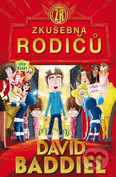 Kniha: Zkušebna rodičů (David Baddiel). Albatros CZ, 2015 Kniha: Zkušebna rodičů (David Baddiel). Albatros CZ, 2015