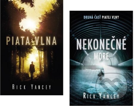 Kniha: Piata vlna + Nekonečné more (Rick Yancey). Tatran, 2015 Kniha: Piata vlna + Nekonečné more (Rick Yancey). Tatran, 2015